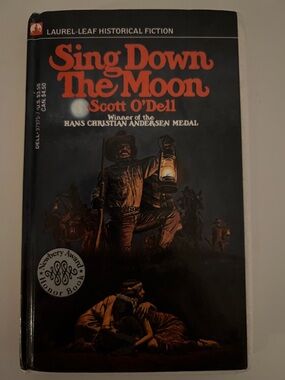 Sing Down The Moon by Scott O'Dell - Dark Blue Cover